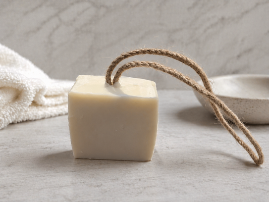 Unscented Soap on a Rope